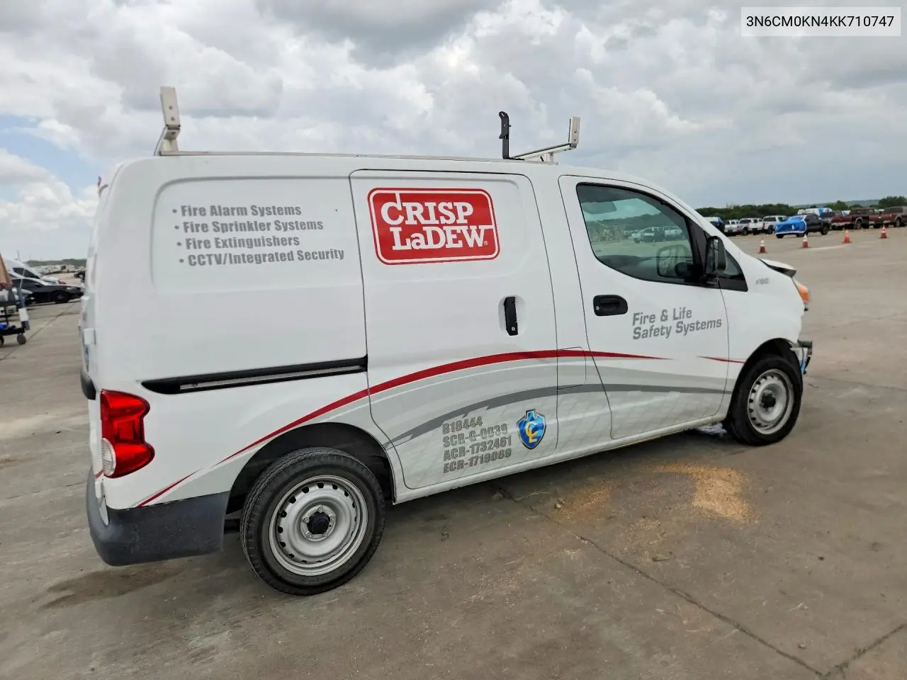 2019 Nissan Nv200 S VIN: 3N6CM0KN4KK710747 Lot: 47934796