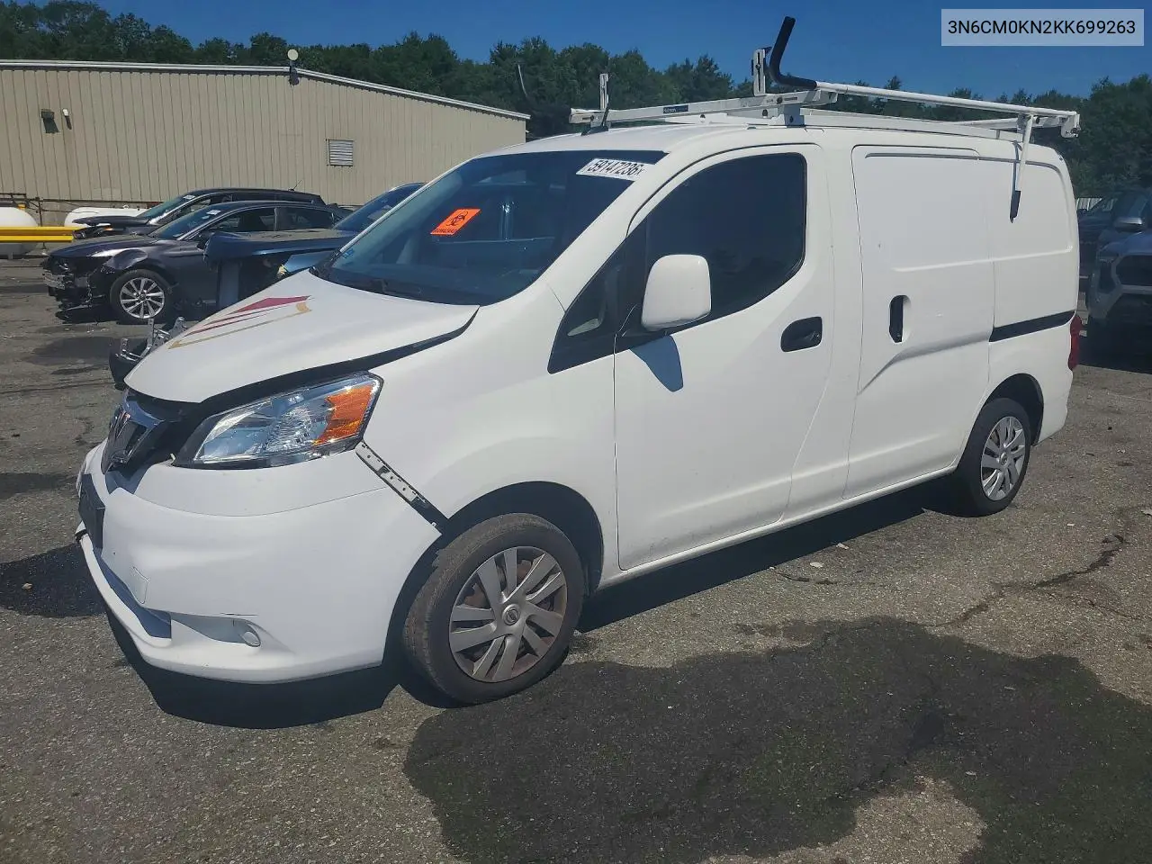2019 Nissan Nv200 Sv VIN: 3N6CM0KN2KK699263 Lot: 59147236