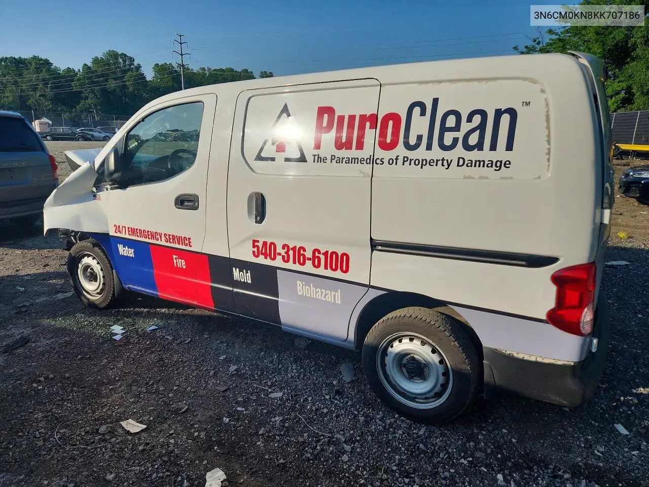 2019 Nissan Nv200 S VIN: 3N6CM0KN8KK707186 Lot: 59594336