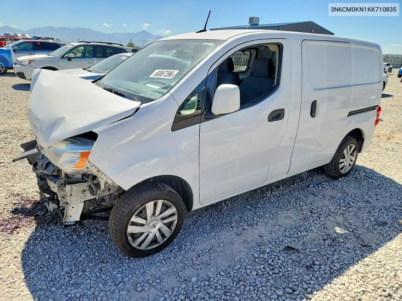 2019 Nissan Nv200 Sv VIN: 3N6CM0KN1KK710835 Lot: 60067396