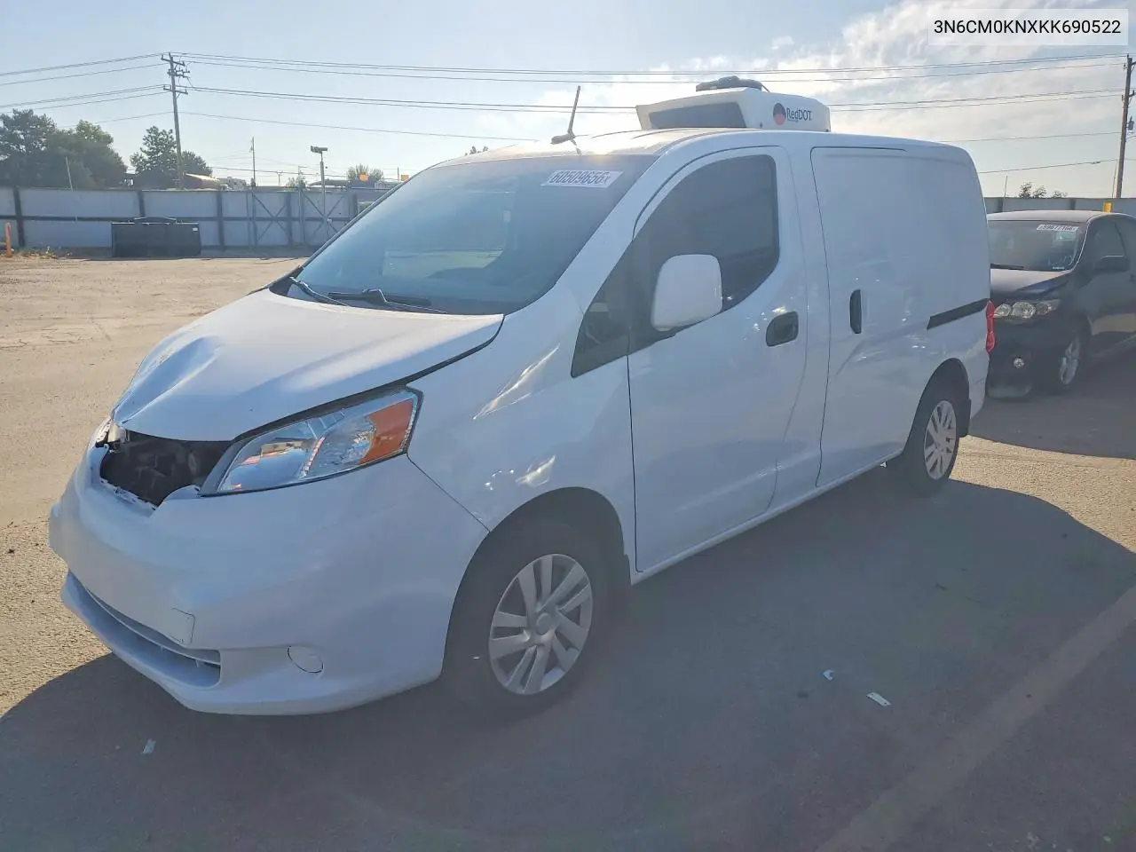 2019 Nissan Nv200 Sv VIN: 3N6CM0KNXKK690522 Lot: 60509656