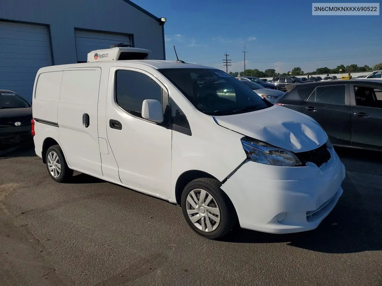 2019 Nissan Nv200 Sv VIN: 3N6CM0KNXKK690522 Lot: 60509656