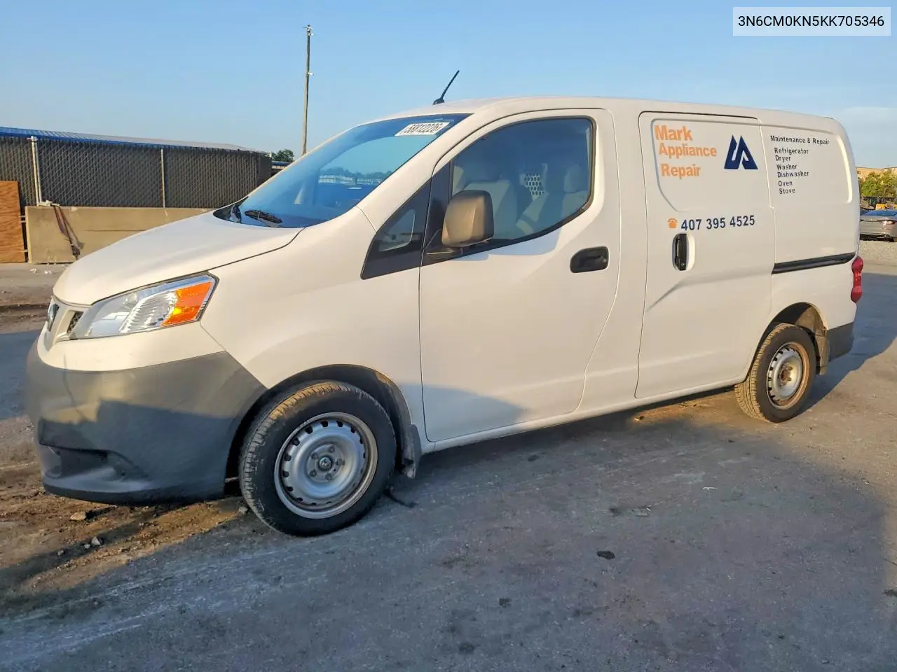 2019 Nissan Nv200 S VIN: 3N6CM0KN5KK705346 Lot: 60705876