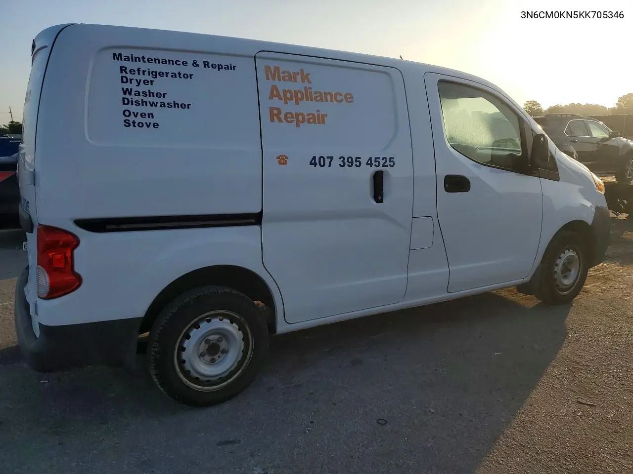 2019 Nissan Nv200 S VIN: 3N6CM0KN5KK705346 Lot: 60705876