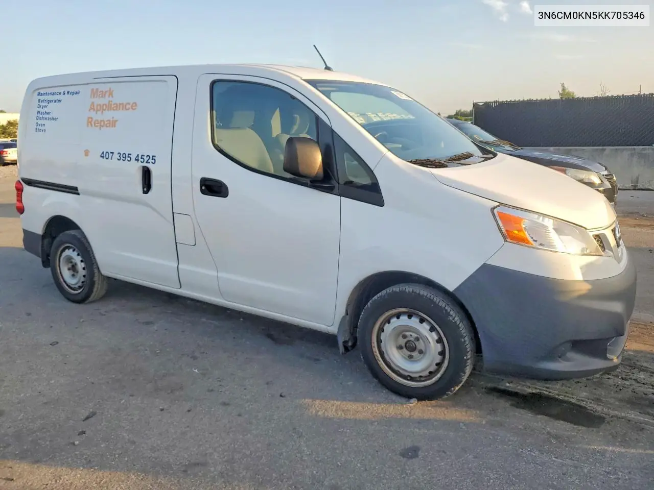 2019 Nissan Nv200 S VIN: 3N6CM0KN5KK705346 Lot: 60705876