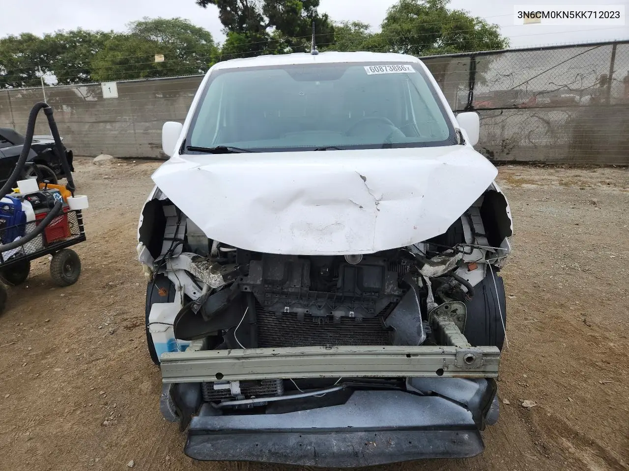 2019 Nissan Nv200 Delivery Van VIN: 3N6CM0KN5KK712023 Lot: 60873886
