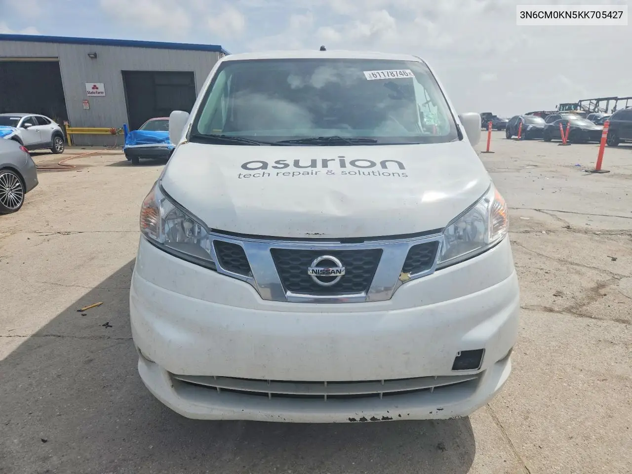 2019 Nissan Nv200 Sv VIN: 3N6CM0KN5KK705427 Lot: 61178746