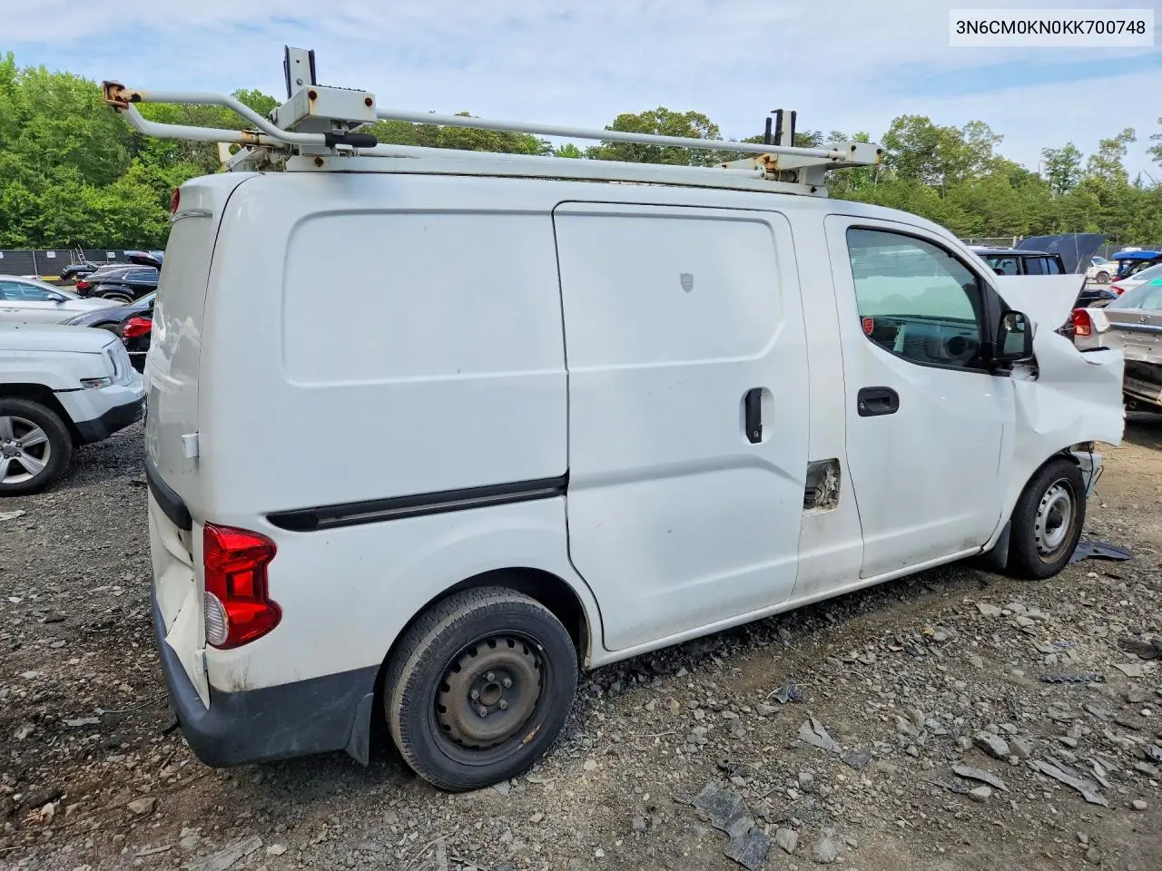2019 Nissan Nv200 S VIN: 3N6CM0KN0KK700748 Lot: 61612016