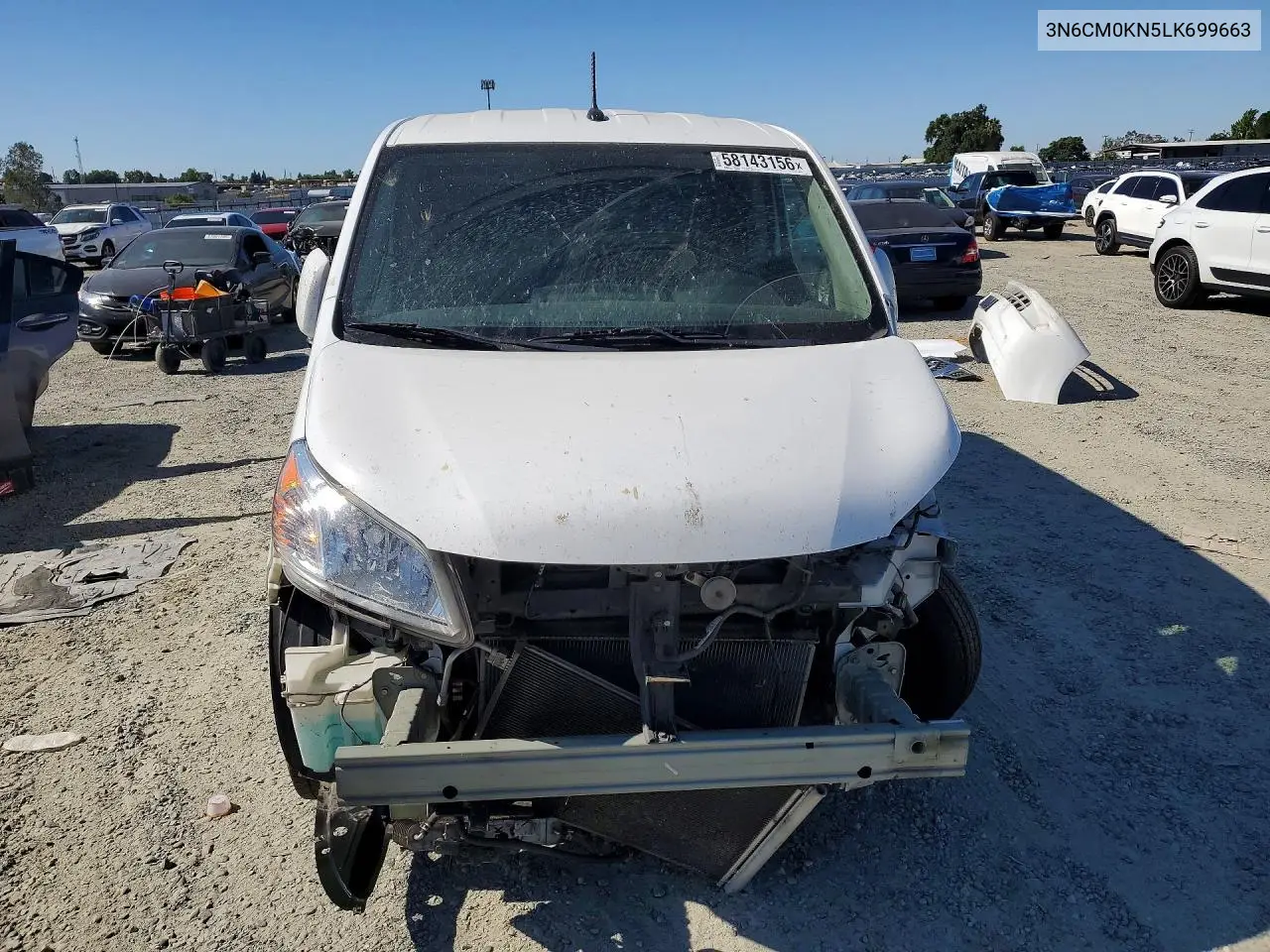2020 Nissan Nv200 S VIN: 3N6CM0KN5LK699663 Lot: 58143156
