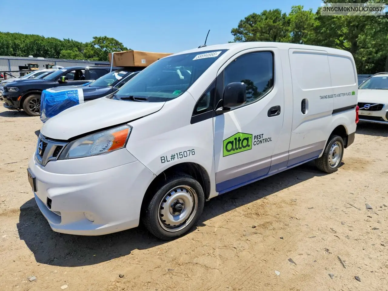 2020 Nissan Nv 200 Delivery Van VIN: 3N6CM0KN0LK700573 Lot: 58694666