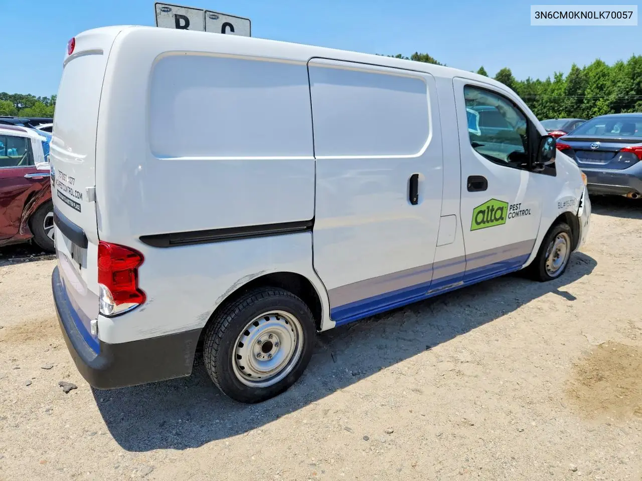 2020 Nissan Nv 200 Delivery Van VIN: 3N6CM0KN0LK700573 Lot: 58694666