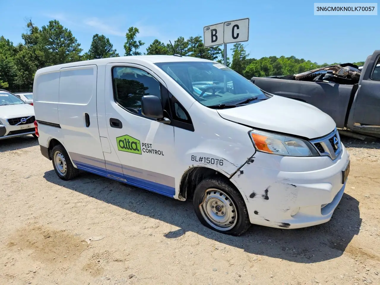 2020 Nissan Nv 200 Delivery Van VIN: 3N6CM0KN0LK700573 Lot: 58694666