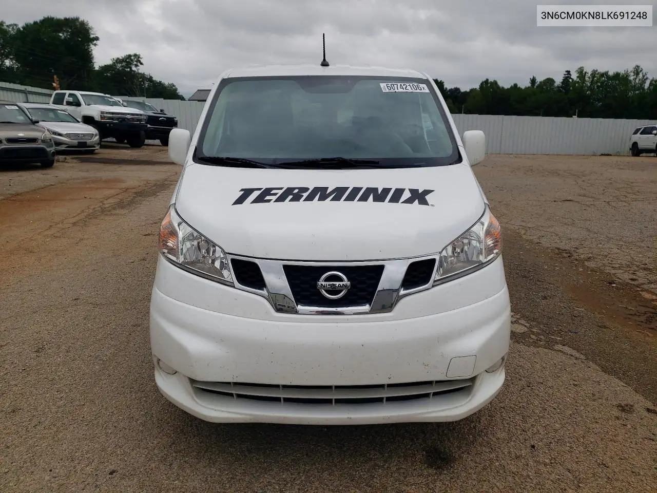 2020 Nissan Nv200 VIN: 3N6CM0KN8LK691248 Lot: 60742106