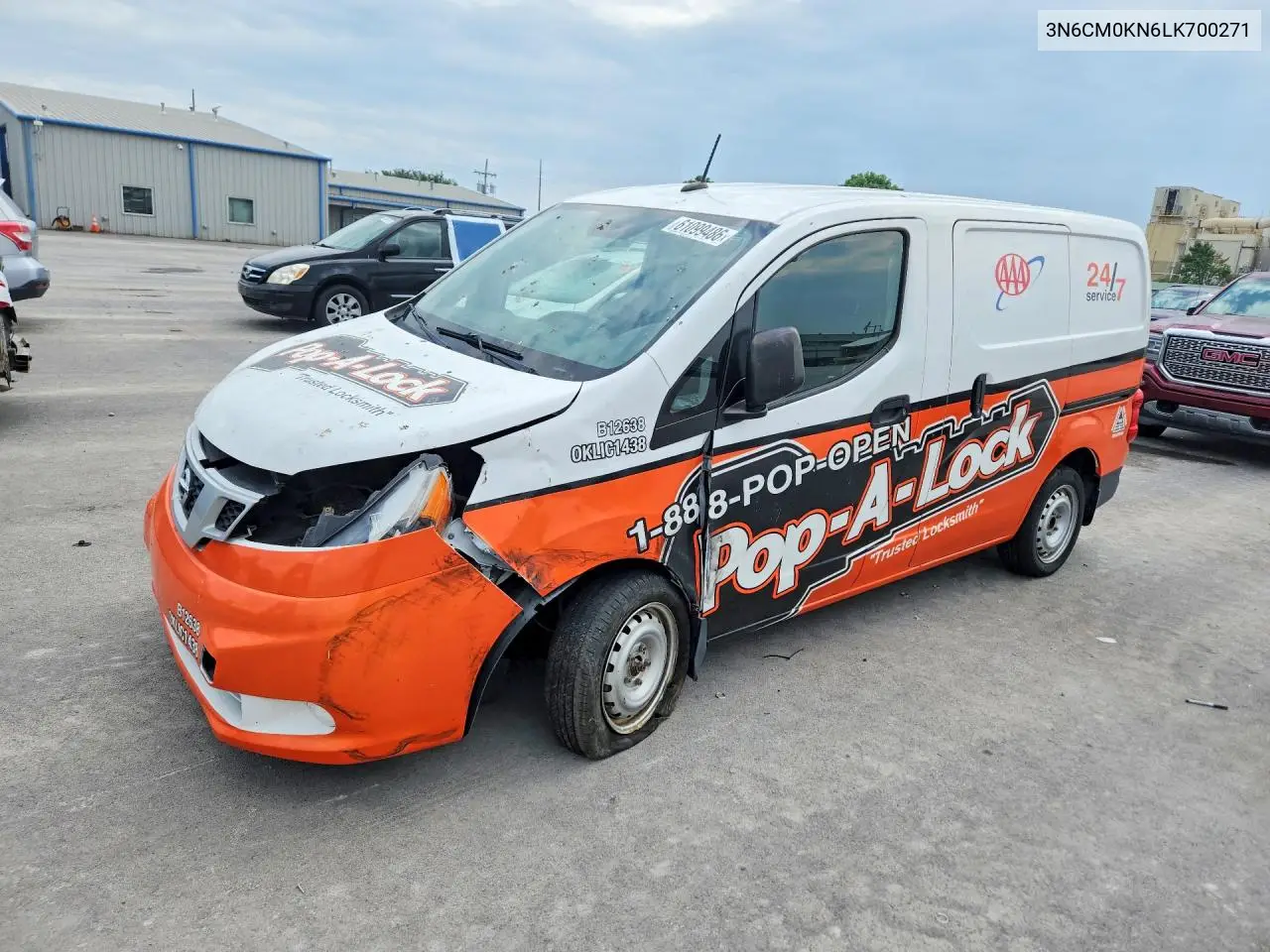 2020 Nissan Nv200 VIN: 3N6CM0KN6LK700271 Lot: 61099486