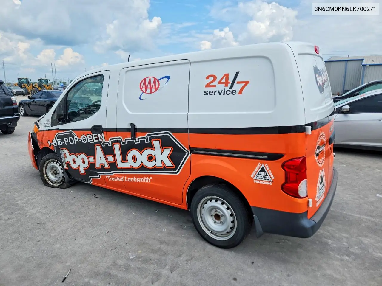 2020 Nissan Nv200 VIN: 3N6CM0KN6LK700271 Lot: 61099486