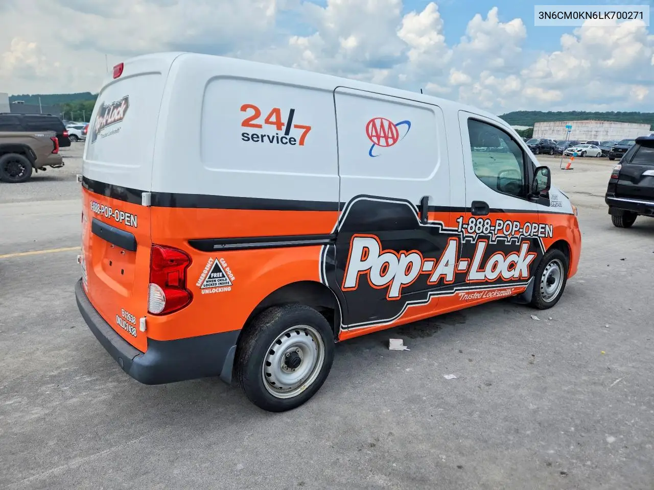 2020 Nissan Nv200 VIN: 3N6CM0KN6LK700271 Lot: 61099486