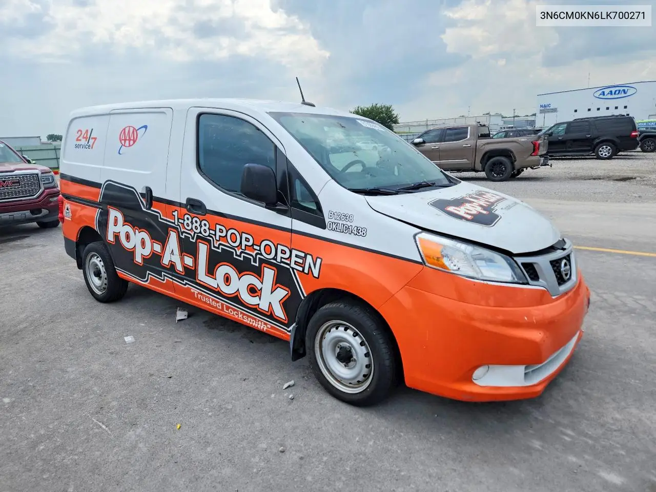 2020 Nissan Nv200 VIN: 3N6CM0KN6LK700271 Lot: 61099486
