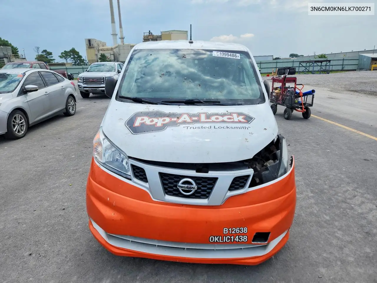 2020 Nissan Nv200 VIN: 3N6CM0KN6LK700271 Lot: 61099486