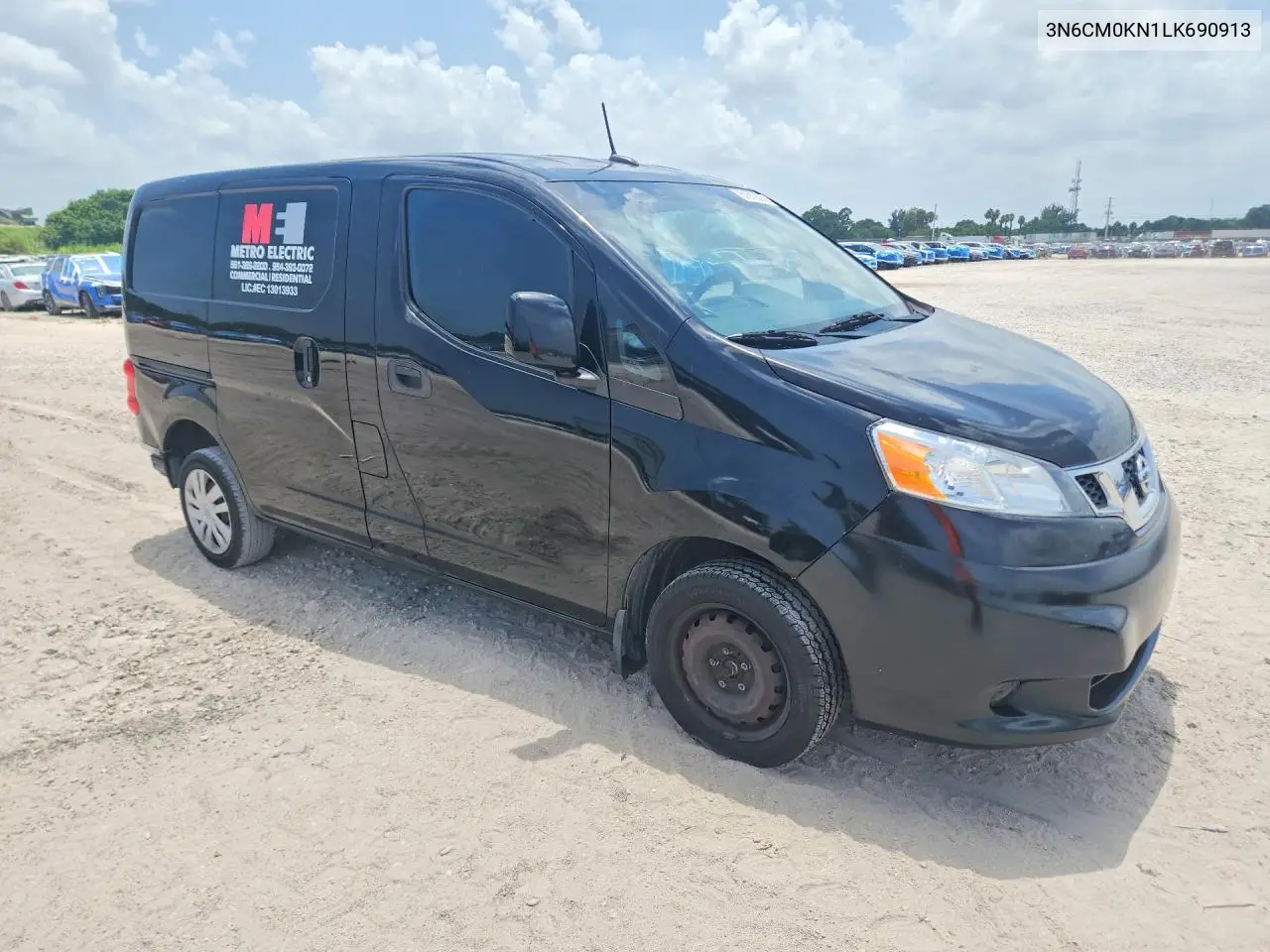 2020 Nissan Nv200 Sv VIN: 3N6CM0KN1LK690913 Lot: 61910626