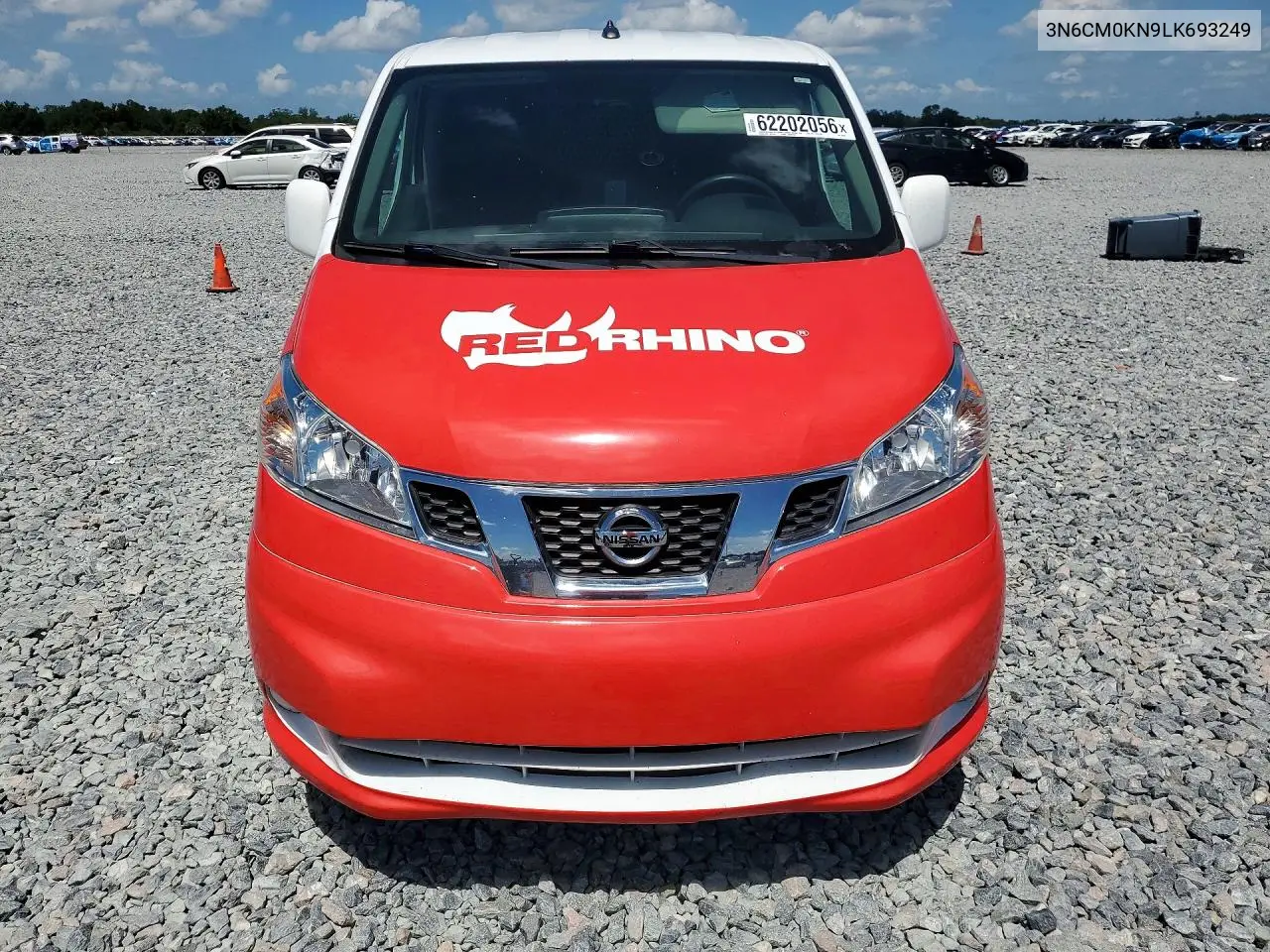 2020 Nissan Nv200 Sv VIN: 3N6CM0KN9LK693249 Lot: 62202056