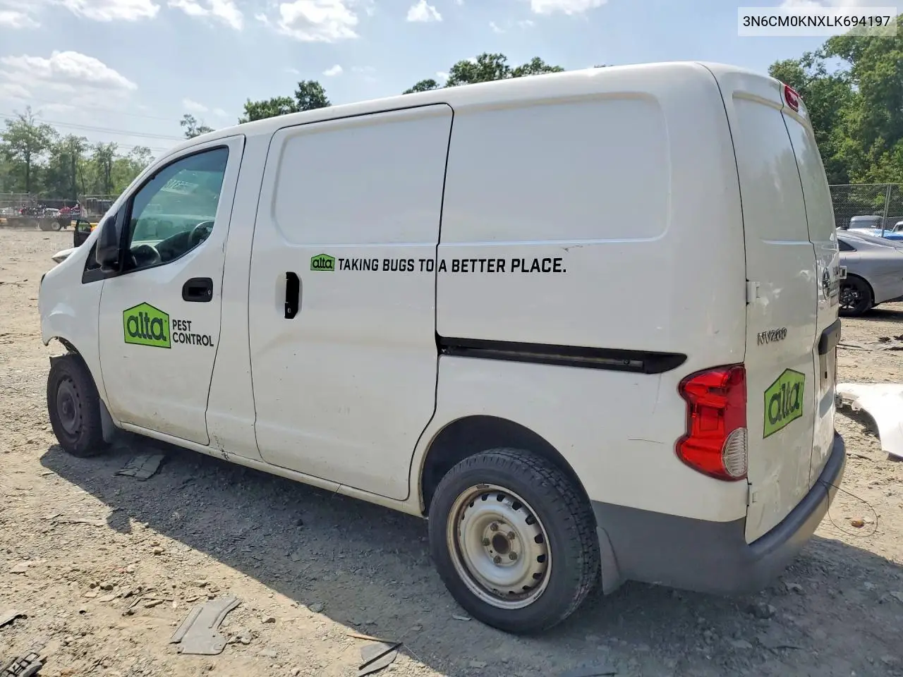 2020 Nissan Nv200 Delivery Van VIN: 3N6CM0KNXLK694197 Lot: 85631865