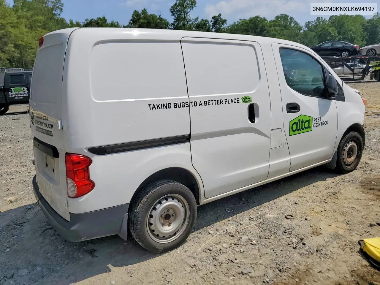2020 Nissan Nv200 Delivery Van VIN: 3N6CM0KNXLK694197 Lot: 85631865