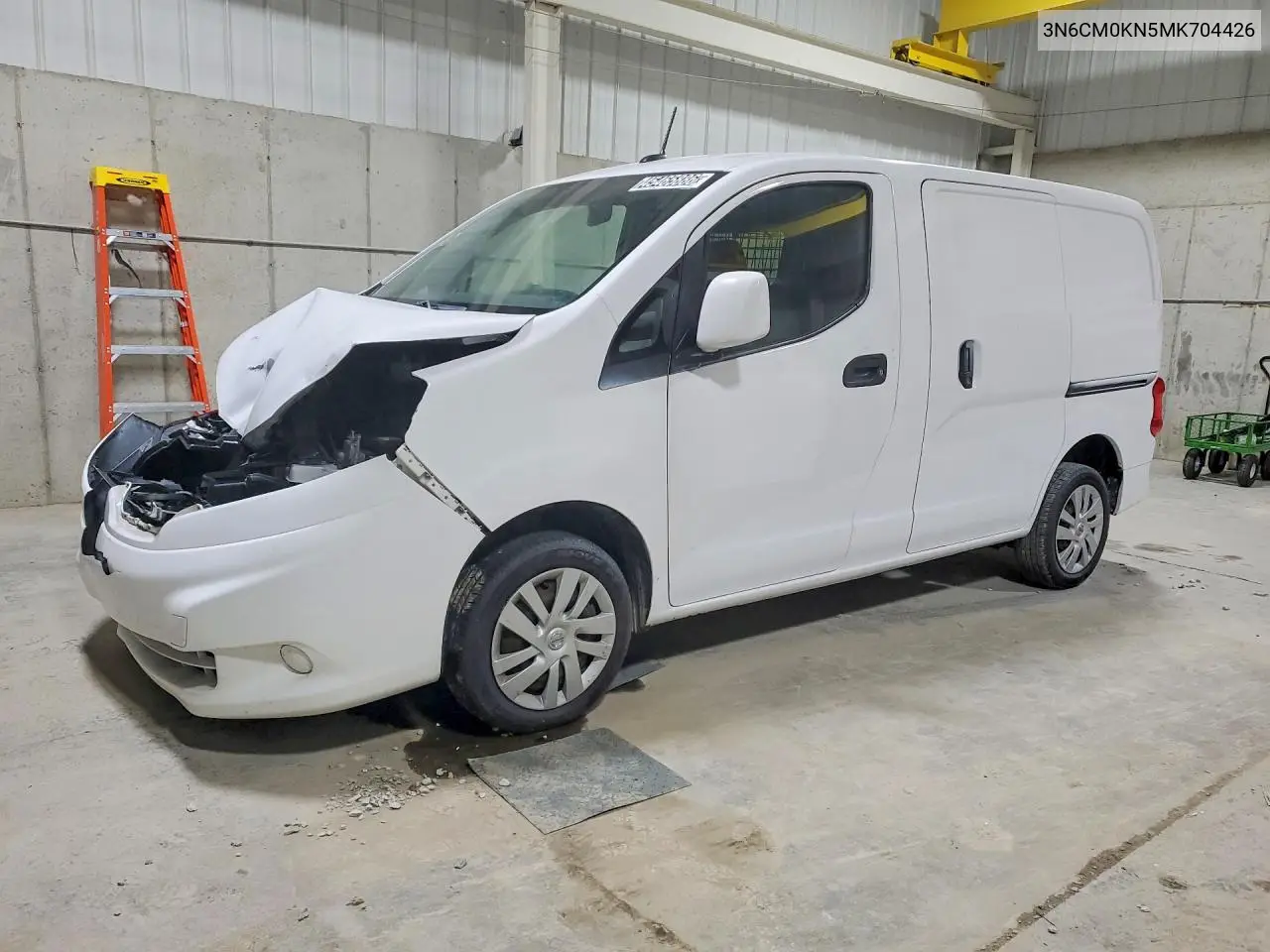 2021 Nissan Nv200 Sv VIN: 3N6CM0KN5MK704426 Lot: 45465886