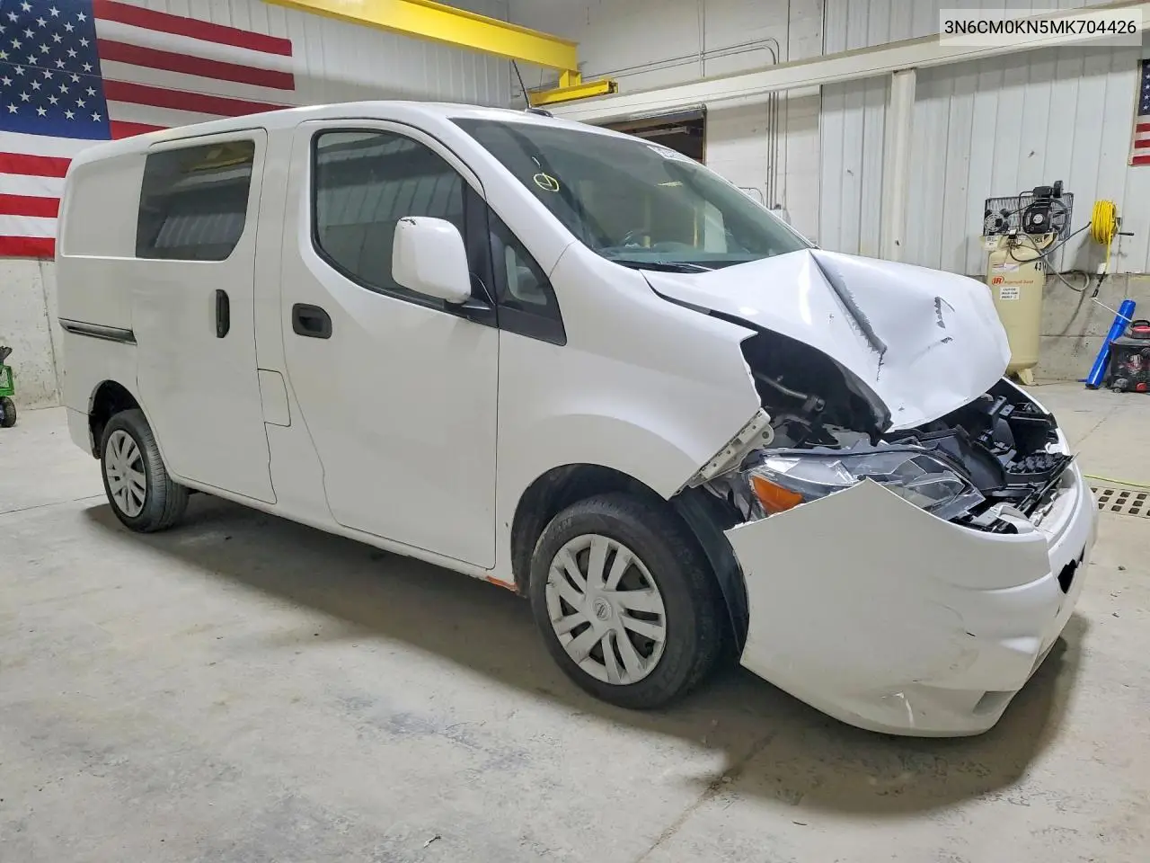 2021 Nissan Nv200 Sv VIN: 3N6CM0KN5MK704426 Lot: 45465886
