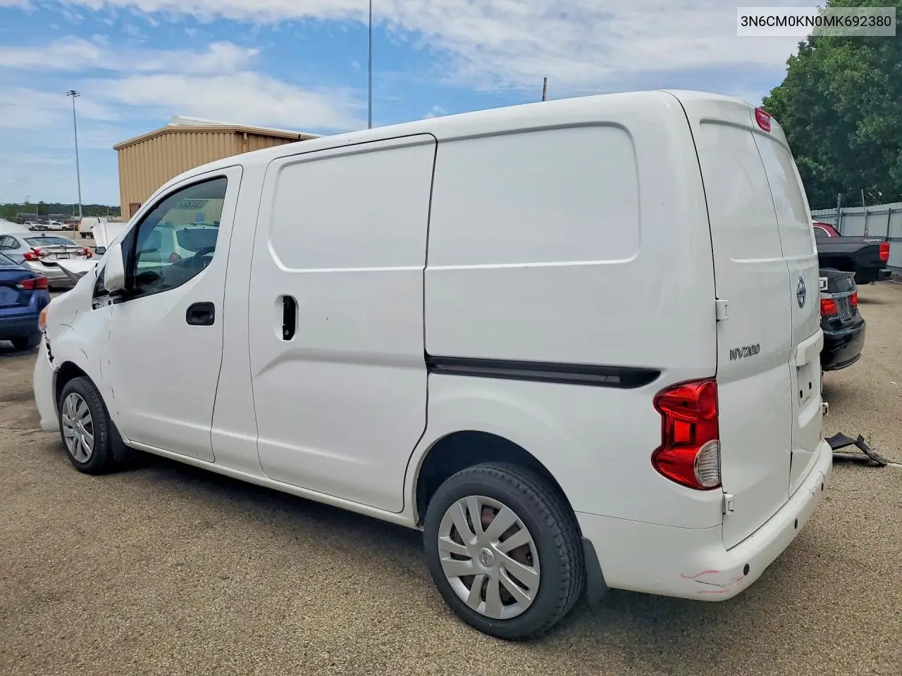 2021 Nissan Nv200 Sv VIN: 3N6CM0KN0MK692380 Lot: 57227306