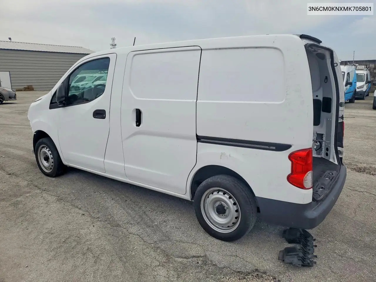 2021 Nissan Nv200 S VIN: 3N6CM0KNXMK705801 Lot: 58230606