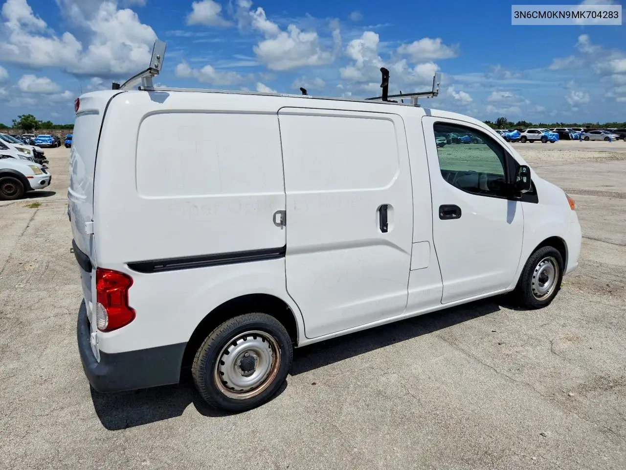2021 Nissan Nv200 S VIN: 3N6CM0KN9MK704283 Lot: 59707206