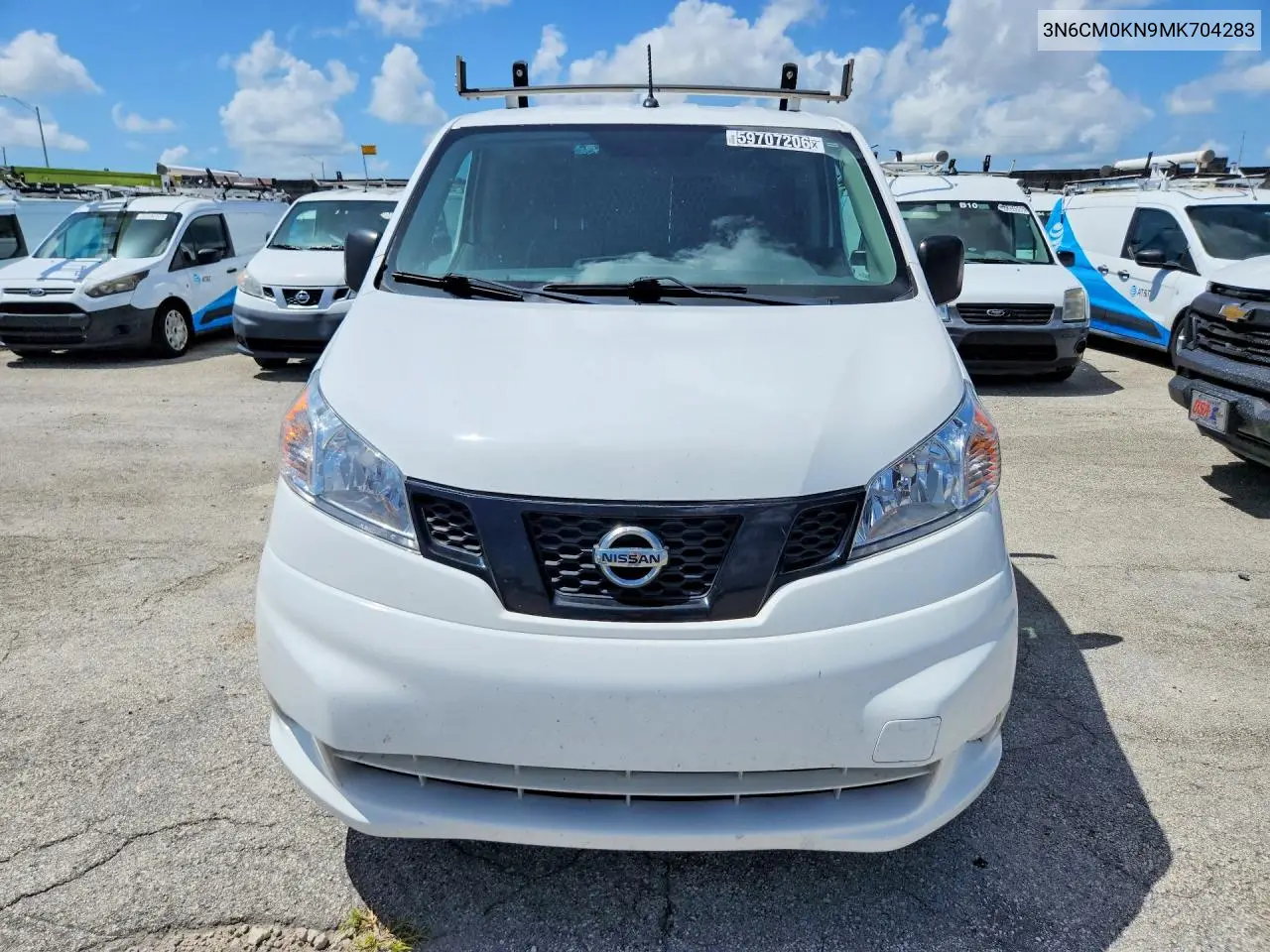 2021 Nissan Nv200 S VIN: 3N6CM0KN9MK704283 Lot: 59707206