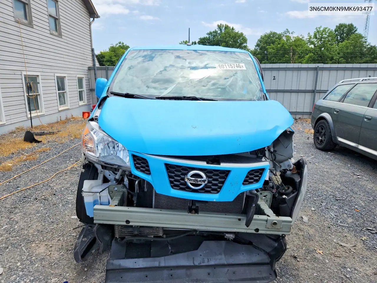 2021 Nissan Nv200 Sv VIN: 3N6CM0KN9MK693477 Lot: 60115746
