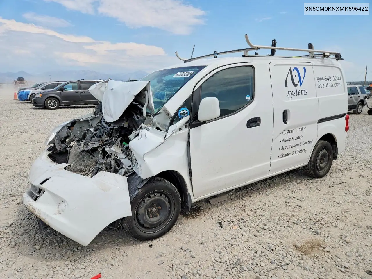 2021 Nissan Nv200 Sv VIN: 3N6CM0KNXMK696422 Lot: 60629386