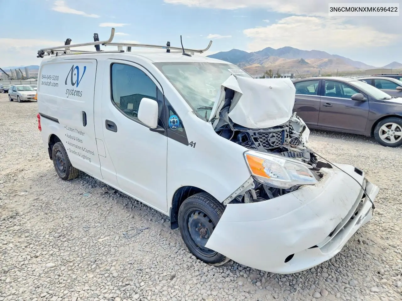 2021 Nissan Nv200 Sv VIN: 3N6CM0KNXMK696422 Lot: 60629386