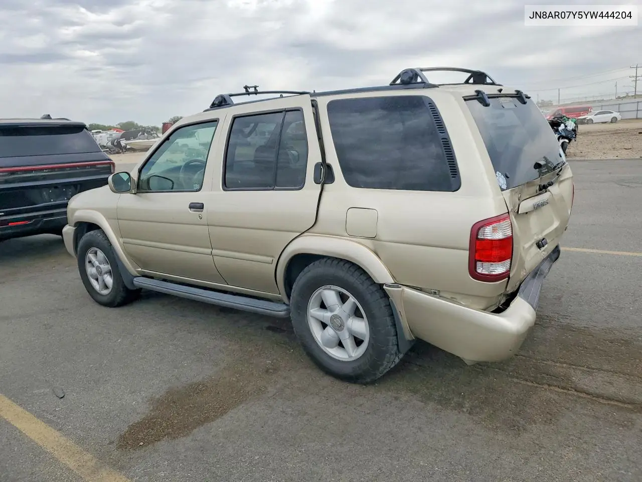 2000 Nissan Pathfinder Xe VIN: JN8AR07Y5YW444204 Lot: 54983456