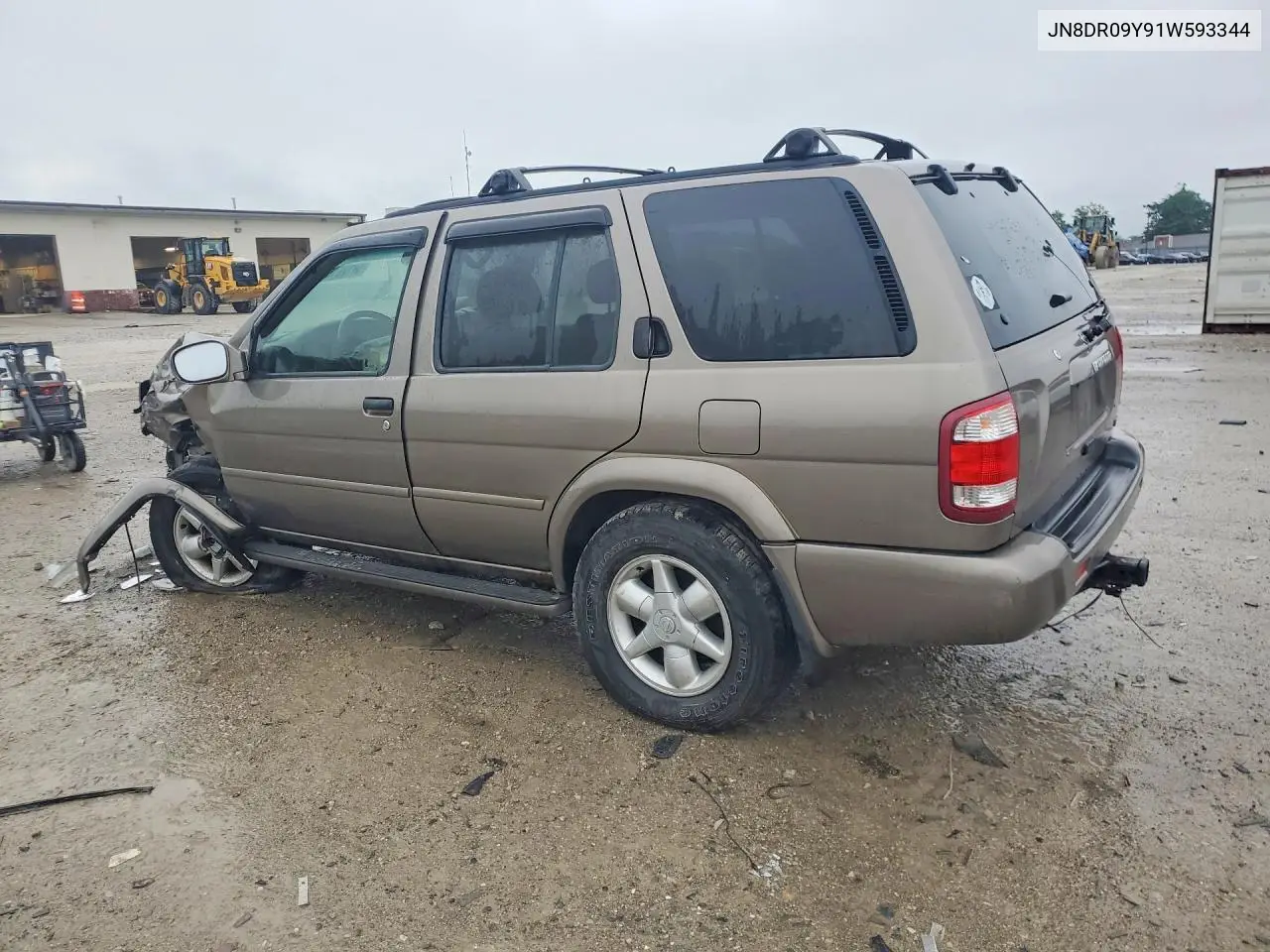 2001 Nissan Pathfinder Le VIN: JN8DR09Y91W593344 Lot: 54726166