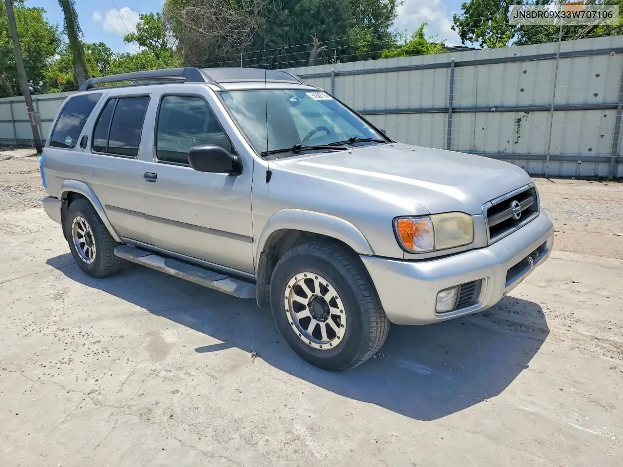2003 Nissan Pathfinder Se VIN: JN8DR09X33W707106 Lot: 56526716