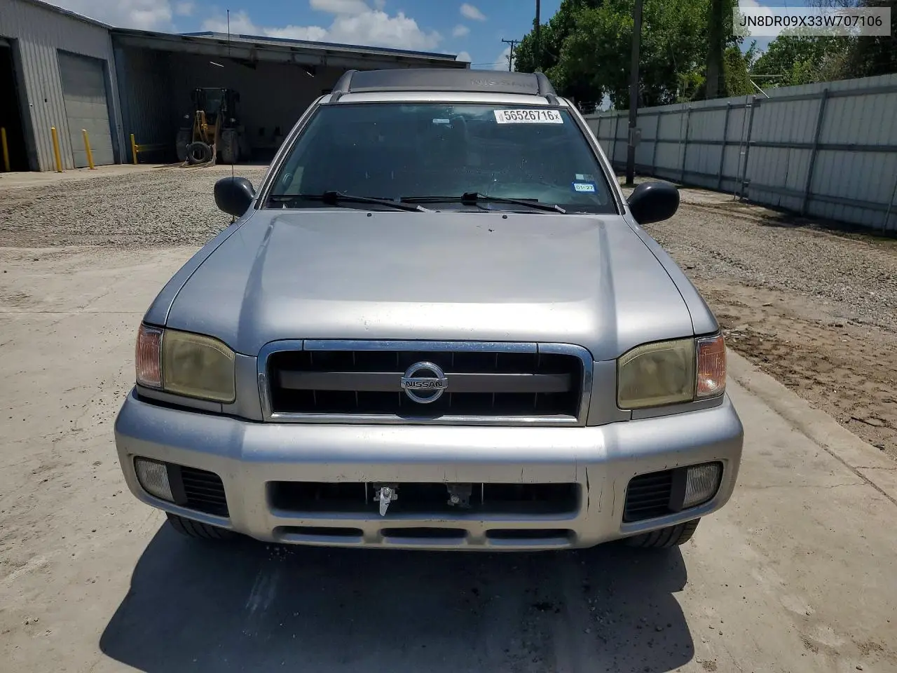 2003 Nissan Pathfinder Se VIN: JN8DR09X33W707106 Lot: 56526716