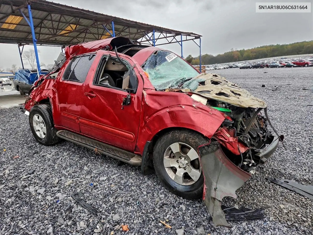 5N1AR18U06C631664 2006 Nissan Pathfinder S