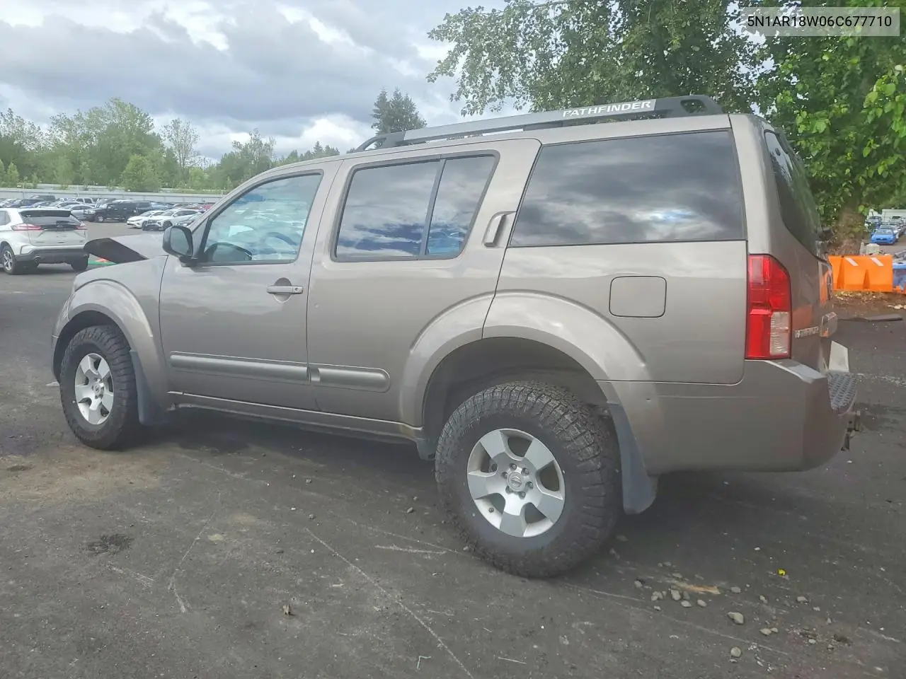 2006 Nissan Pathfinder S VIN: 5N1AR18W06C677710 Lot: 56488176