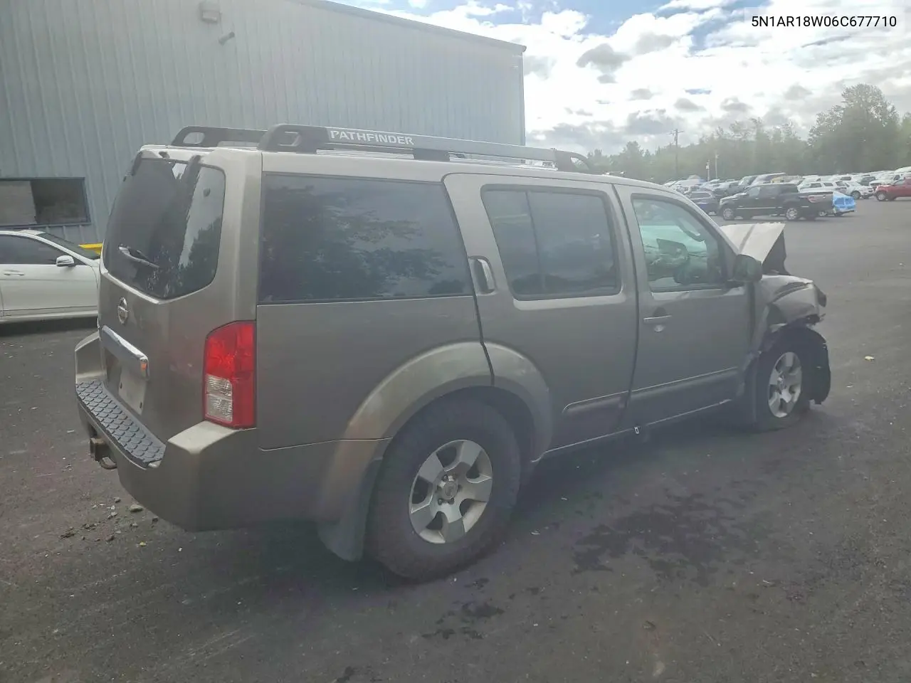 2006 Nissan Pathfinder S VIN: 5N1AR18W06C677710 Lot: 56488176