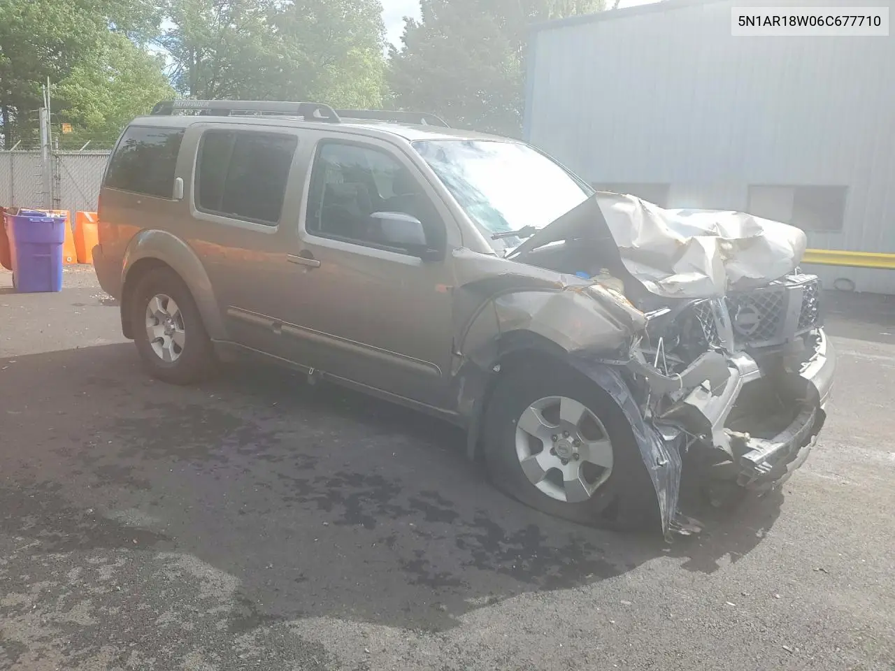 2006 Nissan Pathfinder S VIN: 5N1AR18W06C677710 Lot: 56488176