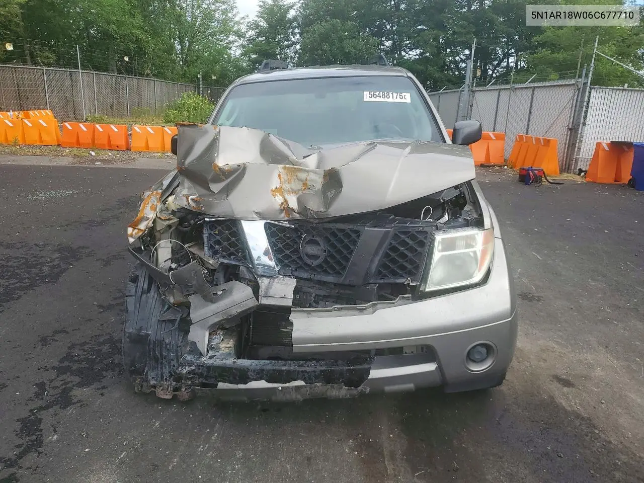 2006 Nissan Pathfinder S VIN: 5N1AR18W06C677710 Lot: 56488176