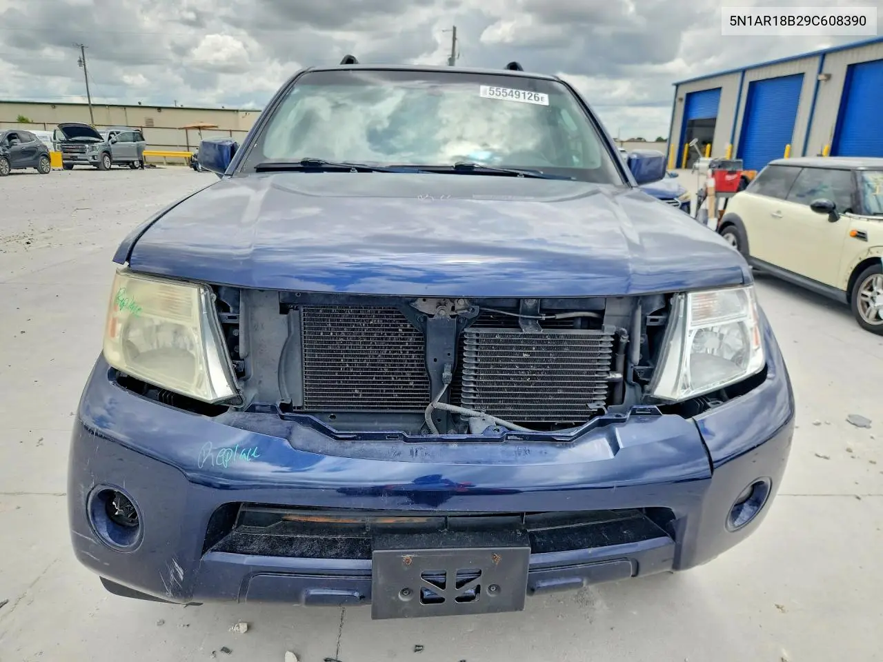 2009 Nissan Pathfinder S VIN: 5N1AR18B29C608390 Lot: 55549126