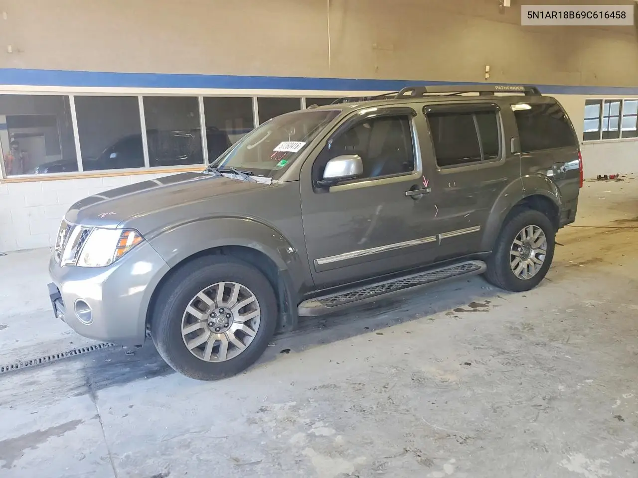 2009 Nissan Pathfinder S VIN: 5N1AR18B69C616458 Lot: 57260416