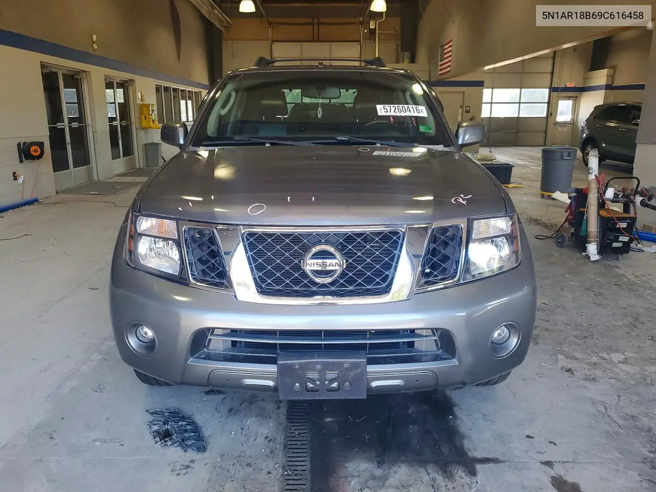 2009 Nissan Pathfinder S VIN: 5N1AR18B69C616458 Lot: 57260416