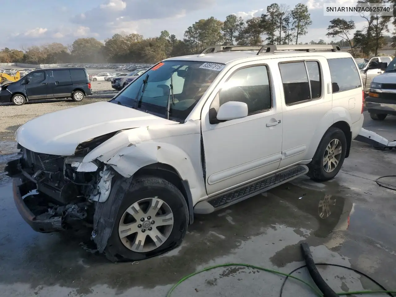 5N1AR1NN7AC625740 2010 Nissan Pathfinder S