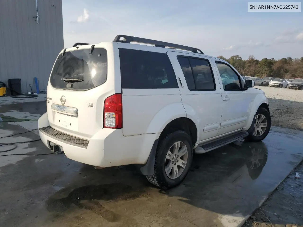 5N1AR1NN7AC625740 2010 Nissan Pathfinder S