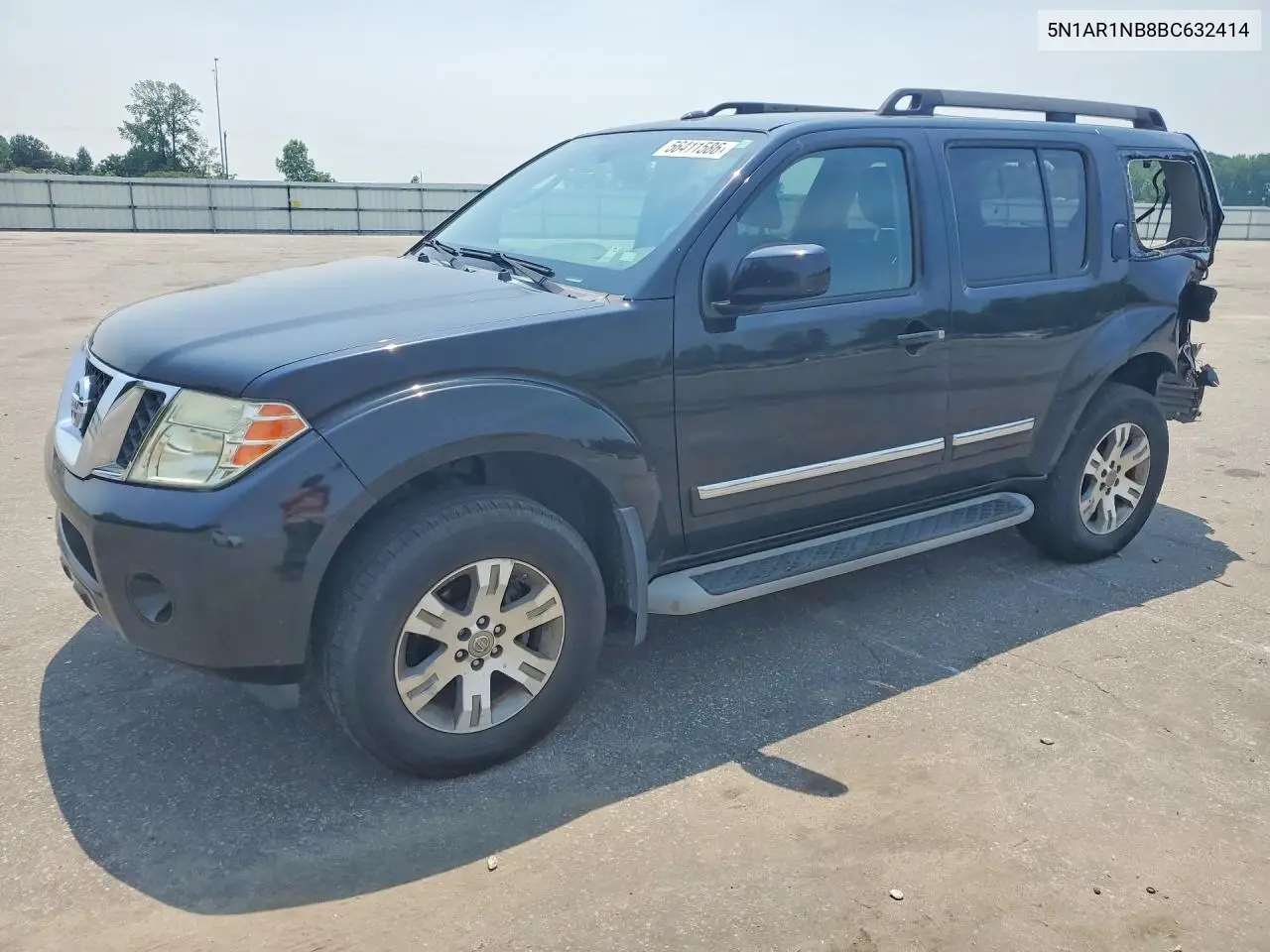 2011 Nissan Pathfinder S VIN: 5N1AR1NB8BC632414 Lot: 56411586